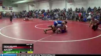 182 lbs Cons. Round 2 - Alex Mata, Fort Lupton vs Tatum Williams, Fruita Monument