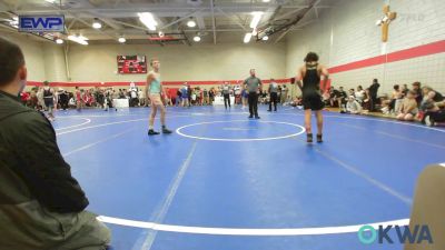 112 lbs Consi Of 8 #2 - Kaleb Proctor, Henryetta Knights Wrestling Club vs Presley Wilson, Tulsa Blue T Panthers