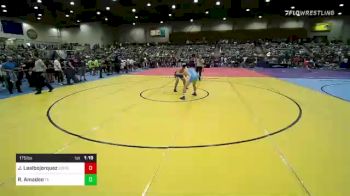 175 lbs Round Of 32 - Junior Lealbojorquez, South Bakersfield High School vs Russell Amadeo, Team Aggression