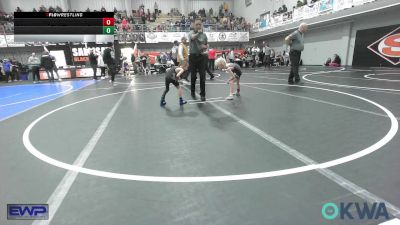 40 lbs Rr Rnd 1 - Rush Wilson, Keystone Kids Wrestling Club vs Harley Howell, Henryetta Knights Wrestling Club