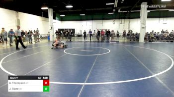 160 lbs Round Of 64 - Anders Thompson, MT vs Joey Blaze, OH