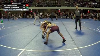 85 lbs Round 2 - Parker Schleisman, Viking Wrestling Club vs Kolton Delebreau, Luxemburg-Casco Wrestling Club
