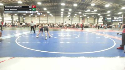 126 lbs Rr Rnd 3 - Kaden Chamberlin, Journeymen Red - HSB vs Ryan McGrail, 84 Athletes Black - HSB
