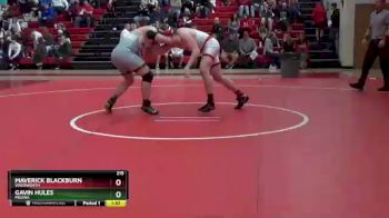 215 lbs Quarterfinal - Gavin Hules, Medina vs Maverick Blackburn, Wadsworth