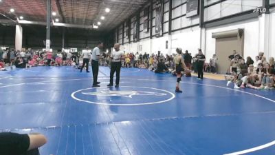 70 lbs Round 4 (6 Team) - Abel Driscoll, STAUNTON REAPER vs Brody Farrington, MIDLOTHIAN MINERS WRESTLING CLUB