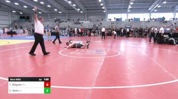 126 lbs Semifinal - Trey Wagner, PA vs Christopher Noto, NY