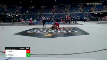 152 lbs Cons. Round 3 - Tim Key, Lincoln-Way Central vs Santino Milazzo, West Chicago