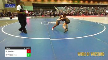 76 lbs 3rd Place - Heavyn Woods, Takedown Elite vs Devyn Vincent, OKWA