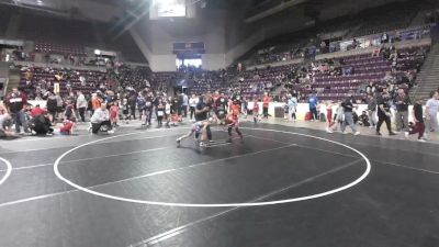 71 lbs Cons. Semis - Nico Serna, Juggernaut WC vs Jaxtin Gonzales, Steel City Reloaded Wrestling Club