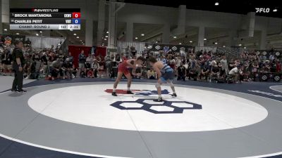 79 lbs Champ. Round 3 - Brock Mantanona, Cliff Keen Wrestling Club vs Charles Petit, Viking RTC