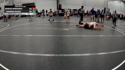 80-84 lbs Cons. Semi - Brenner Wilson, Mayfield Mat Academy vs Marcus Hernandez, Boyertown