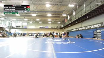 197 lbs Cons. Round 2 - Wade Mettling, Thomas More vs Dean Hetrick, Tiffin