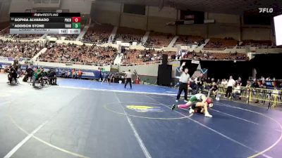 100-D2 Champ. Round 1 - Addison Stone, Thatcher HS vs Sophia Alvarado, Phoenix Christian