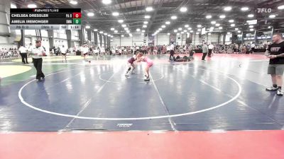 100 lbs Rr Rnd 1 - Chelsea Dressler, PA DXI Elite vs Amelia Iremonger, Diesel Wrestling Academy