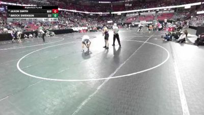 D2-190 lbs Champ. Round 1 - Brock Swenson, Saint Croix Central vs Jaxon Smith, Marinette