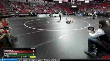 D1-113 lbs Cons. Round 1 - JJ Poarch, Mount Horeb/Barneveld vs Ethan Eggert, Pulaski