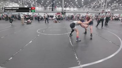 100 lbs Round 8 (10 Team) - Connor Hanlon, Kraken Black vs Tyler Elliott, Dayton Bandits
