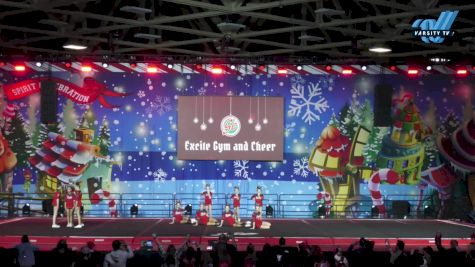 Excite Gym and Cheer - Shock [2024 L1 Youth - Small] 2024 Spirit Celebration Christmas Grand Nationals