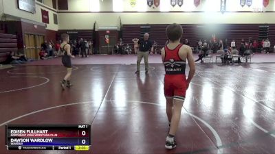 14UB-3 lbs Round 3 - Edisen Fullhart, Northeast Iowa Wrestling Club vs Dawson Wardlow, Waverly