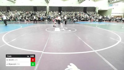 110-I2 lbs Final - Aaron Smith, Lenape vs Julian Bijaczyk, Stray Dawgs