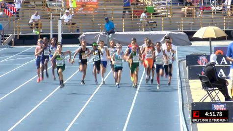Boys' 1500m, Finals 1 - Age 11