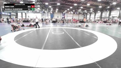 107 lbs Rr Rnd 2 - Emma Cain, Orchard South Girls vs ISABELLA OLSHEFSKIE, PA Legends