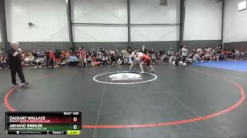 195 lbs Quarterfinal - Zackary Wallace, Reality Sports Wrestling Club vs Armand Brinlee, FordDynastyWrestlingClub