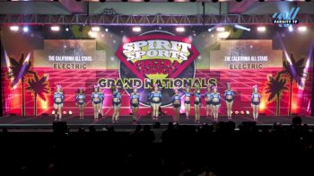 The California All Stars - Ontario - Electric [2025 L4.2 Senior Coed Day 3] 2025 Spirit Sports Grand Nationals