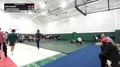 120 lbs Champ. Round 1 - Nate Reynolds, St John Bosco vs Ivan Vazquez, Paramount