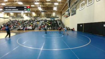 132 lbs Cons. Round 1 - Nick Mummert, Springtown vs Ricardo Arriago, Dallas Skyline