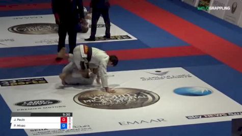Joao Paulo Goncalves Neto vs Paulo Miyao 2018 Abu Dhabi World Professional Jiu-Jitsu Championship