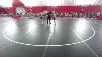 132 lbs Quarterfinal - Kashton Larson, Top Dawgs Wrestling vs Logan Gamroth, Melrose-Mindoro