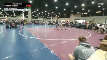 132 lbs Cons. Round 2 - Landon Caviness, Black Hive vs Drew Bensinger, Tough House Wrestling Club