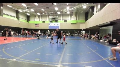 49 lbs Rr Rnd 1 - Micah Messina, Level Up Wrestling Center vs Cael Ledford, Commerce Wrestling Club