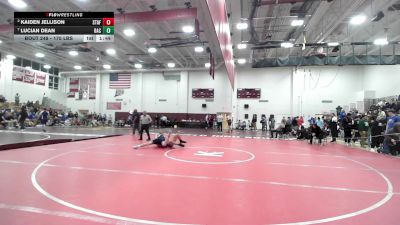 175 lbs Quarterfinal - Kaiden Jellison, Stafford vs Lucian Dean, Bacon Academy