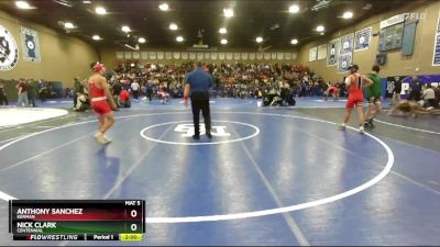 132 lbs Champ. Round 2 - Anthony Sanchez, Kerman vs Nick Clark, Centennial