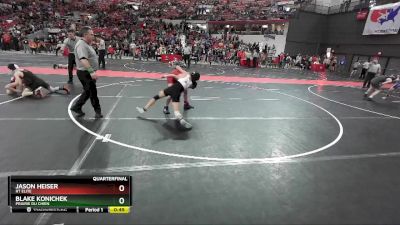 125 lbs Quarterfinal - Jason Heiser, RT Elite vs Blake Konichek, Prairie Du Chien