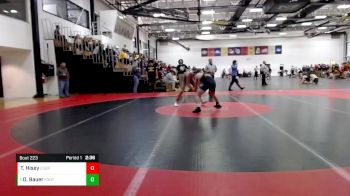 125 lbs Cons. Round 3 - Daniel Bauer, Fontbonne Univsersity vs Trevor Hisey, Lourdes University