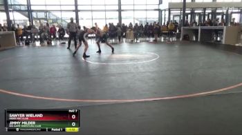 130 lbs Quarterfinal - Sawyer Wieland, Indee Mat Club vs Jimmy Milder, Big Game Wrestling Club