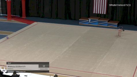 Aleksia Khilkevich - Ball, Isadora - 2021 Rhythmic Elite Qualifier