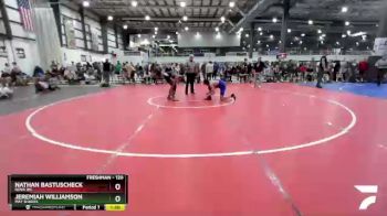 120 lbs Cons. Round 2 - Jeremiah Williamson, Mat Sharks vs Nathan Bastuscheck, NOVA WC