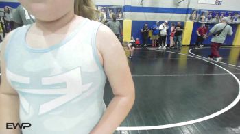 46 lbs Rr Rnd 2 - Edith Shimonek, Pawhuska Elks Takedown vs Esther Nealy, Berryhill Wrestling Club