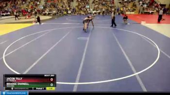 152 lbs Champ. Round 2 - Bradee Dwinell, Waconia vs Jacob Tilly, St. Francis