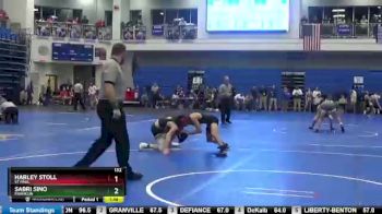 132 lbs Quarterfinal - Sabri Sino, Franklin vs Harley Stoll, ST PAUL