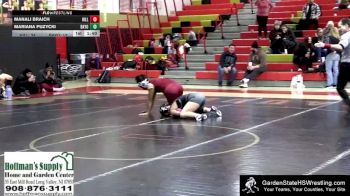 145 lbs Round 3 (4 Team) - Manali Braich, Hillsborough vs Mariana Puzycki, Bayonne