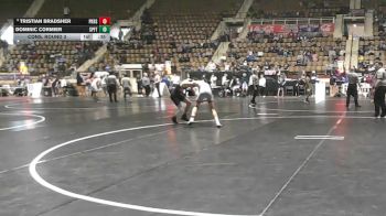 6A 126 lbs Cons. Round 3 - Dominic Cormier, Spanish Fort vs Tristian Bradsher, Pike Road School