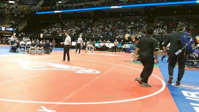 113 Class 4 lbs Champ. Round 1 - Wyatt Dannegger, Francis Howell North vs Paul Burkeen, Eureka