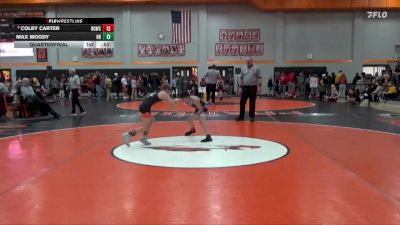 N-14 lbs Quarterfinal - Colby Carter, Big Game Wrestling Club vs Max Moody, Hammerin Hawks