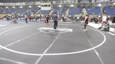 123 lbs Consi Of 4 - Samantha Maestas, Alamosa vs Anna Henstein, Rapid City Cobblers