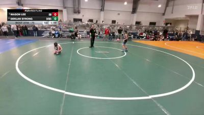 70 lbs Cons. Semi - Deklan Strong, Ranger 47 Wrestling Club vs Mason Lee, ReZults Wrestling